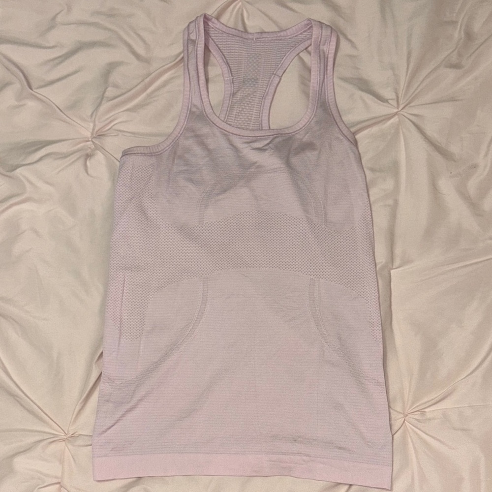 Light Pink Lululemon Tank top
